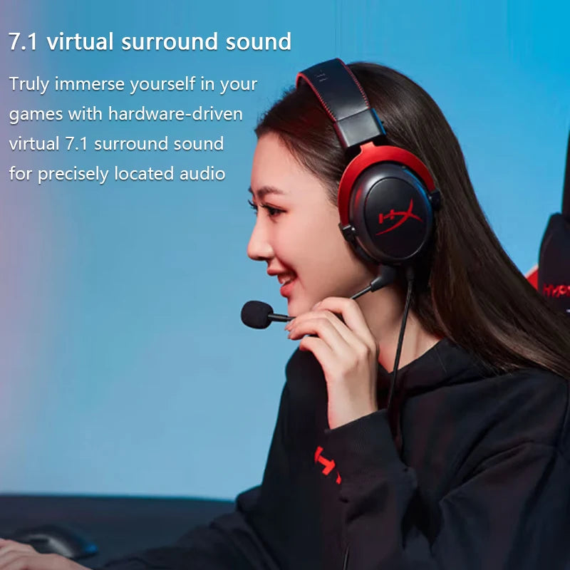 Casque Gaming filaire avec micro détachable