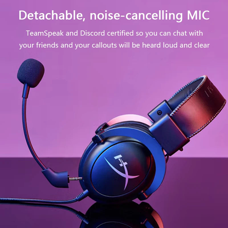 Casque Gaming filaire avec micro détachable