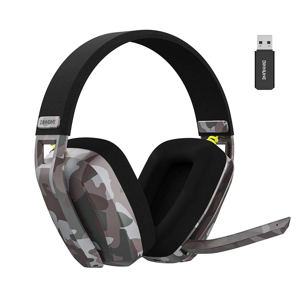 Casque gaming Bluetooth avec microphone intégré