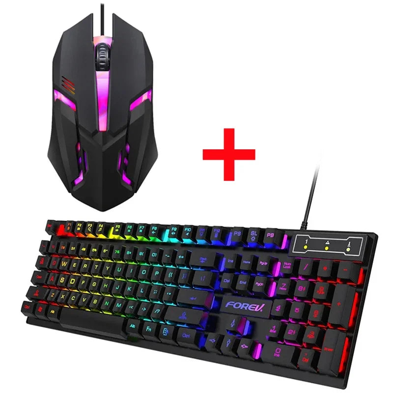 Clavier + souris gaming rgb