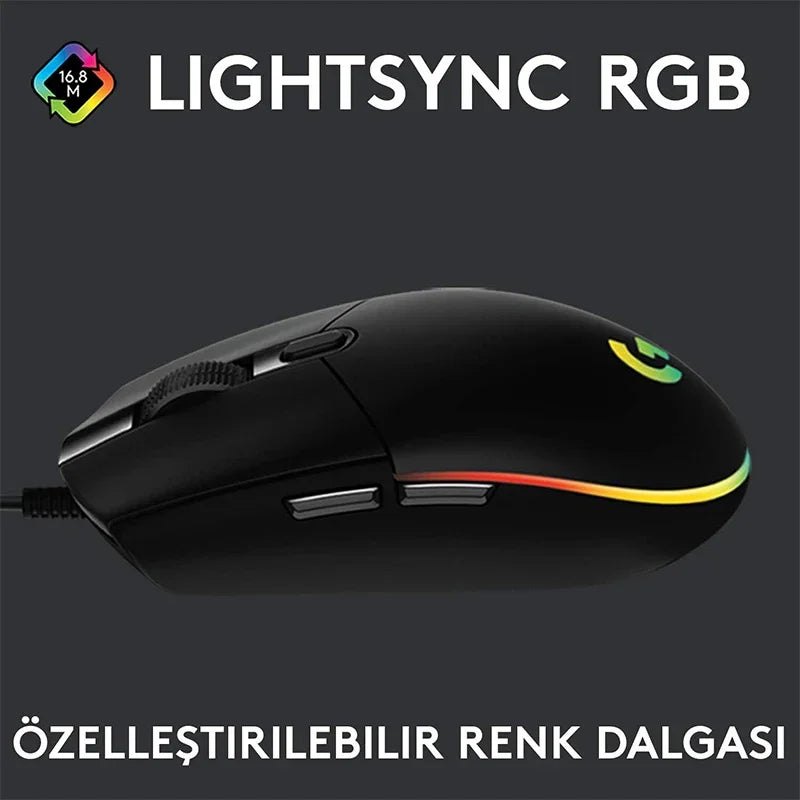 Souris gaming filaire RGB - 6 bouton programmable